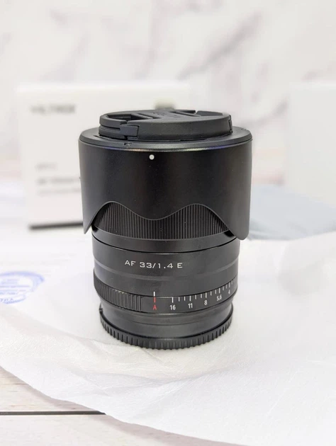 Професійний об’єктив Viltrox 33mm f/1.4 для Sony E - зображення 7