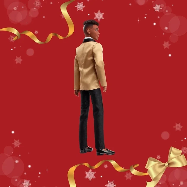 Лялька Barbie Signature 2025 Holiday Dark Brown Hair Ken Collectibleboi boy колекційний хлопчик JGK57 - Фото 2 Лялька Barbie Signature 2025 Holiday Dark Brown Hair Ken Collectibleboi boy колекційний хлопчик JGK57 - зображення 2