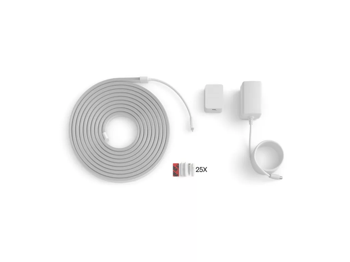 Розумна гнучка неонова LED стрічка 5 метрів Philips Hue Essential Flex Lightstrip Bluetooth, Zigbee (8721103096586) - Фото 5 Розумна гнучка неонова LED стрічка 5 метрів Philips Hue Essential Flex Lightstrip Bluetooth, Zigbee (8721103096586) - зображення 5
