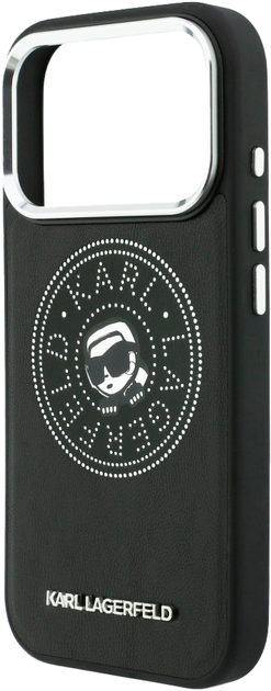 Etui Karl Lagerfeld Point & Karl Sketch MagSafe do Apple iPhone 17 Pro Black (3666339604455) - obraz 6