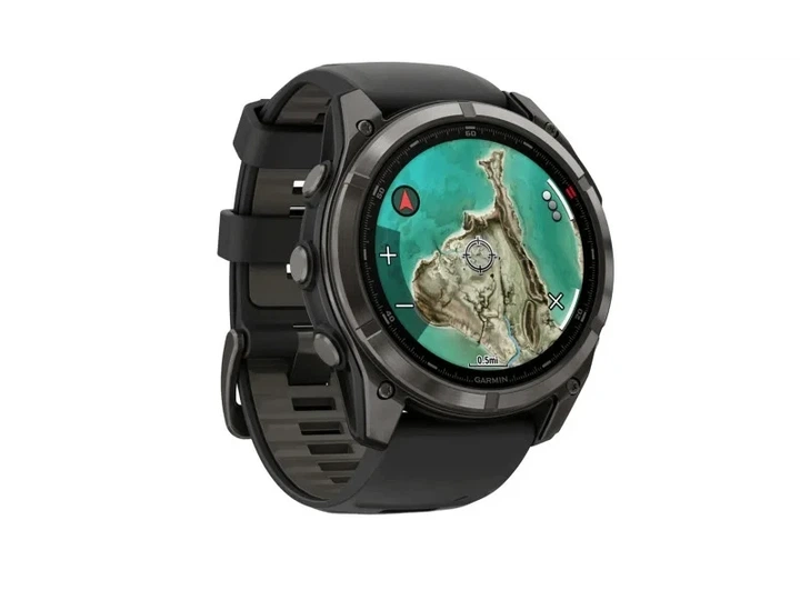 Смарт-годинник Garmin Fenix 8 Pro 51 mm MicroLED Carbon Gray Titanium with Black/Pebble Gray (010-03380-00/01) - изображение 8