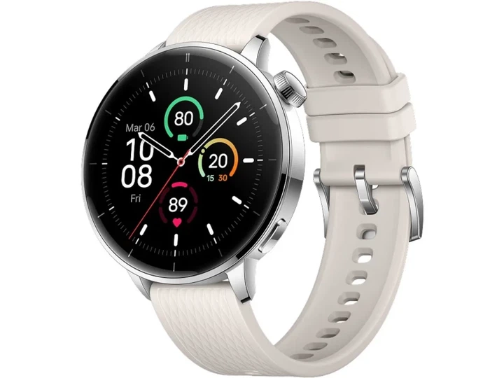 Смарт-часи OnePlus Watch 3 Silver Steel 43mm - Фото 1 Смарт-часи OnePlus Watch 3 Silver Steel 43mm - зображення 1