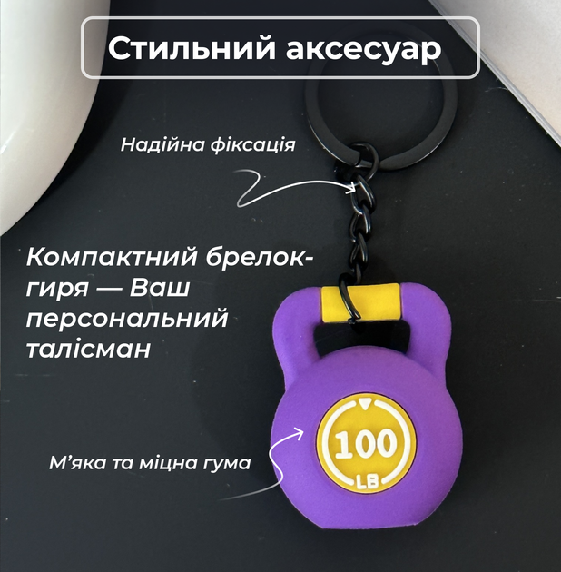 Перчатки для фитнеса без пальцев для спорта силовых тренировок тренажерного зала турника с открытыми пальцами липучкой нескользящие быстросохнущие дышащие эластичные неопрен брелок-талисман в комплекте Univerza Фиолетовые 66_3_M_3B - изображение 3