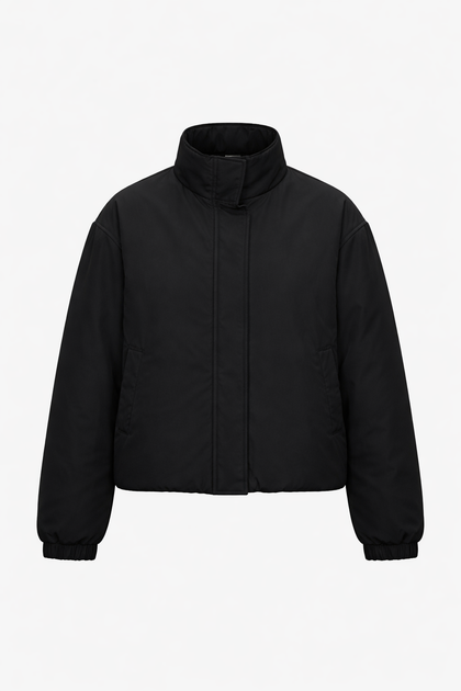 Куртка женская XXL цвет черный YUKI ЦБ-00290261 - Фото 6 Куртка женская XXL цвет черный YUKI ЦБ-00290261 - изображение 6
