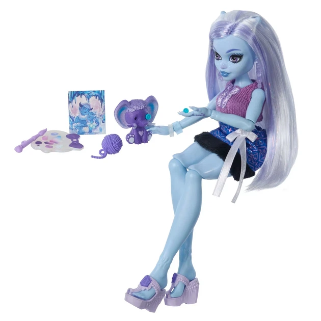 Lalka Monster High Self-Scare Secrets - Beauty Routine Abbey Bominable JHK44 (0194735333684) - obraz 4