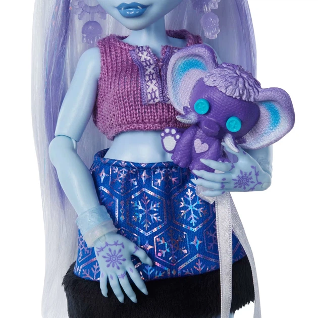 Lalka Monster High Self-Scare Secrets - Beauty Routine Abbey Bominable JHK44 (0194735333684) - obraz 6