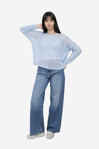 Джемпер жіночий one size колір блакитний Karon ЦБ-00291996 - зображення 2