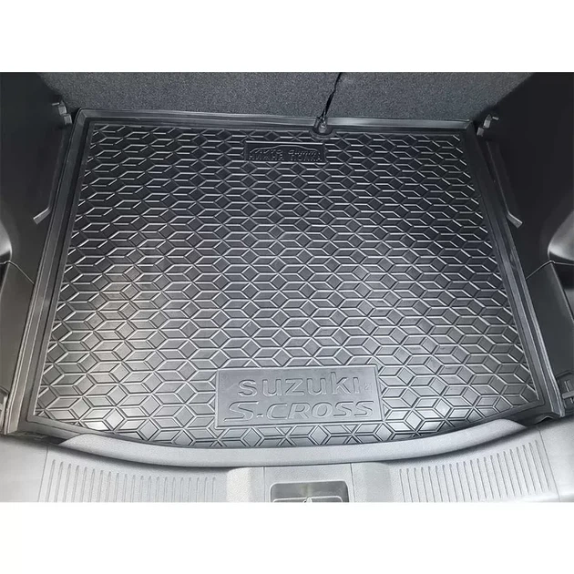 Автомобильный коврик в багажник Suzuki S-Cross 2022- нижняя полка (AVTO-Gumm) - изображение 3