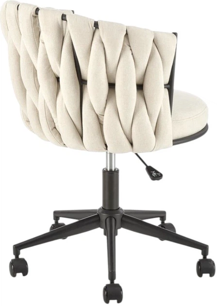 Fotel biurowy Halmar Talon Beżowy (5905248126961) - obraz 3