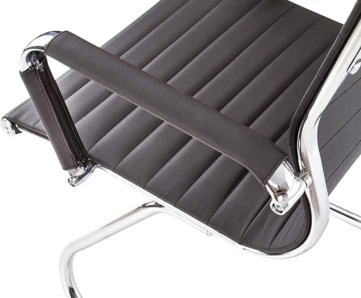 Fotel biurowy Halmar Prestige Skid Czarny (5905248116191) - obraz 4