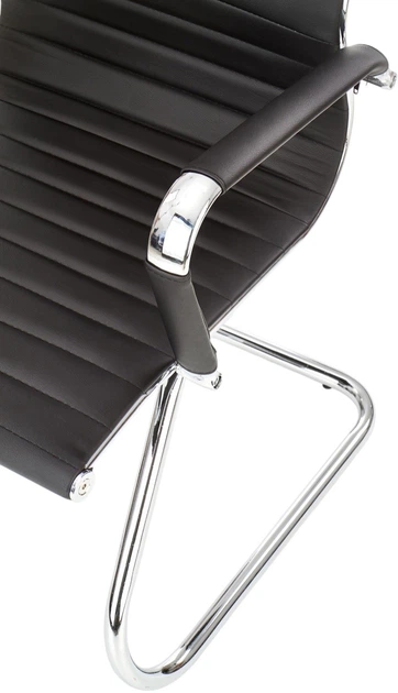 Fotel biurowy Halmar Prestige Skid Czarny (5905248116191) - obraz 7