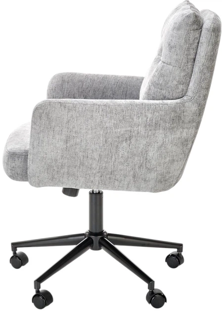 Fotel biurowy Halmar Flores Popielaty (5905248115927) - obraz 3