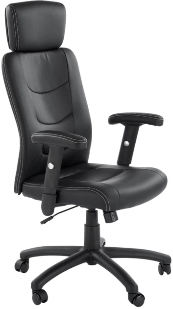 Офісне крісло Halmar Stilo Чорний (5905248116443) - зображення 3