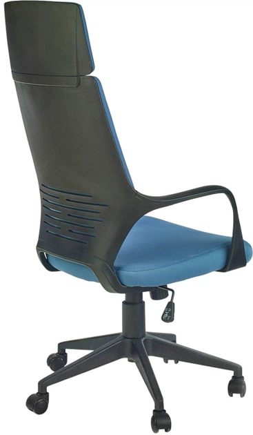 Офісне крісло Halmar Voyager Чорно-синій (5905248116511) - зображення 2