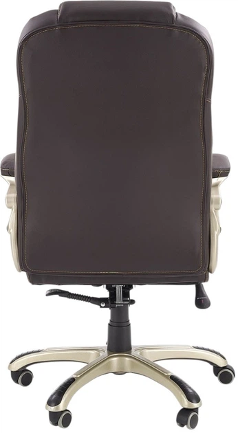Fotel biurowy Halmar Desmond Ciemno- Brązowy (5905248120822) - obraz 4