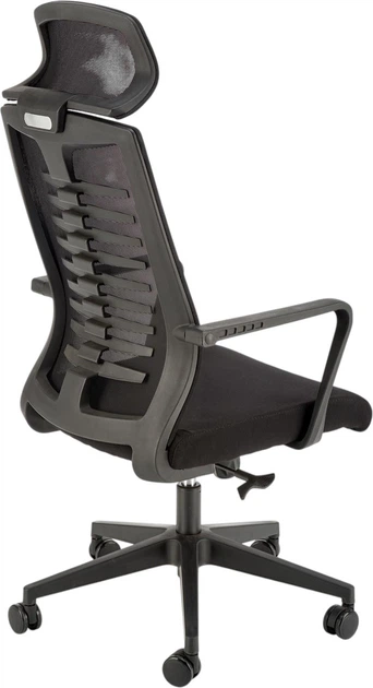 Офісне крісло Halmar Fabio Чорне (5905248125001) - зображення 3