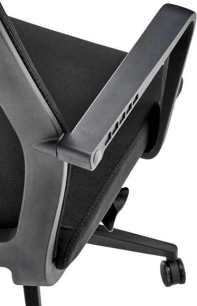 Офісне крісло Halmar Fabio Чорне (5905248125001) - зображення 8