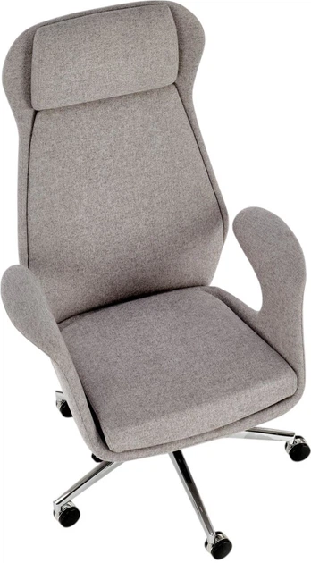 Офісне крісло Halmar Kevin Сірий (5905248131552) - зображення 8