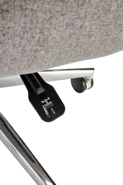 Офісне крісло Halmar Kevin Сірий (5905248131552) - зображення 10