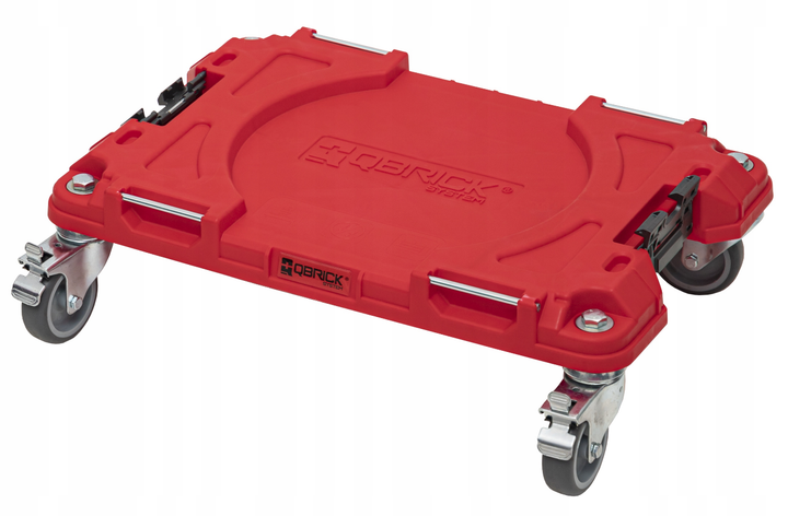 Набор из 3 ящиков для инструментов Qbrick System PRO Drawer Workshop Set 3 2.0 RED с платформой на колесиках, модульные - Фото 5 Набор из 3 ящиков для инструментов Qbrick System PRO Drawer Workshop Set 3 2.0 RED с платформой на колесиках, модульные - изображение 5