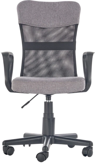 Офісне крісло Halmar Timmy Сіре (5905248123427) - зображення 6