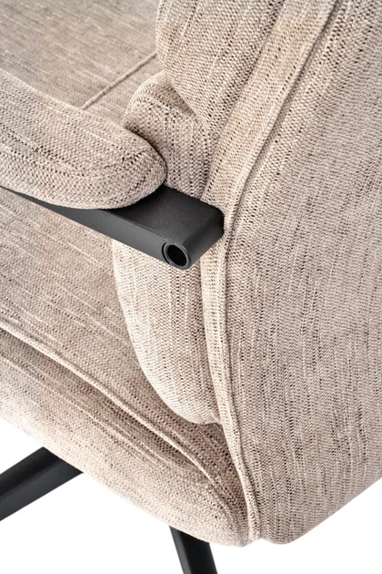 Офісне крісло Halmar Adriano Бежеве (5905248131422) - зображення 9