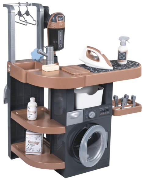 Zestaw zabawkowy Smoby Pralnia Rowenta (3032163303275) - obraz 2
