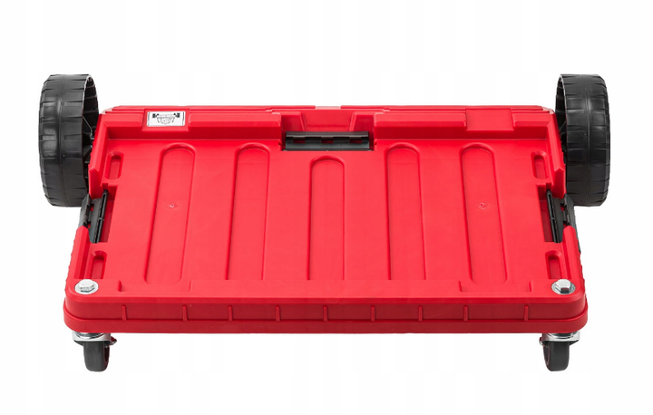Транспортна платформа навантаженням до 100 кг, Qbrick System ONE Transport Platform RED 745x510x180 мм, пластикова, червона - Фото 3 Транспортна платформа навантаженням до 100 кг, Qbrick System ONE Transport Platform RED 745x510x180 мм, пластикова, червона - зображення 3