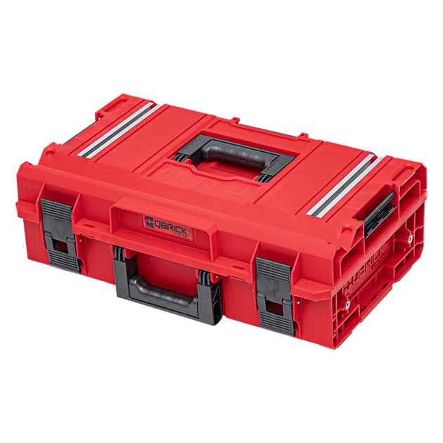 Набор из 3 ящиков для хранения инструментов Qbrick System ONE SET TECHNIK RED 2.0 с платформой на колесиках - Фото 3 Набор из 3 ящиков для хранения инструментов Qbrick System ONE SET TECHNIK RED 2.0 с платформой на колесиках - изображение 3
