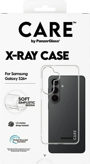 Etui CARE by PanzerGlass X-Ray do Samsung Galaxy S26+ Transparent (CR41489) - obraz 6
