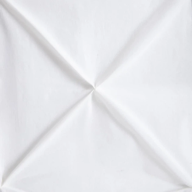 Komplet pościeli Homla Aurea Poszewka na pościel 160 x 200 cm + 2 poszewki na poduszki 50x60 cm z perkal z dekoracyjnym pikowaniem biały (5906496768774) - obraz 5