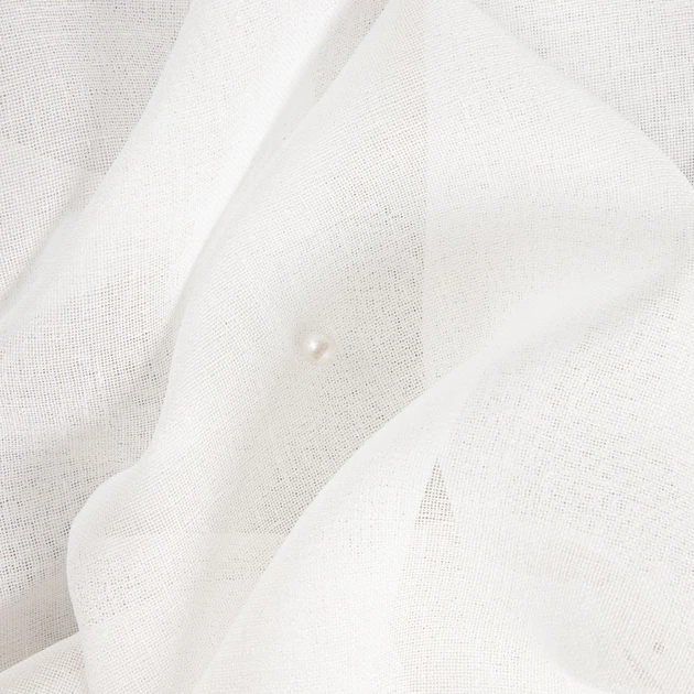 Firanka Homla Daisy w haftowane kwiaty biała 140 x 250 cm (5906496742378) - obraz 4