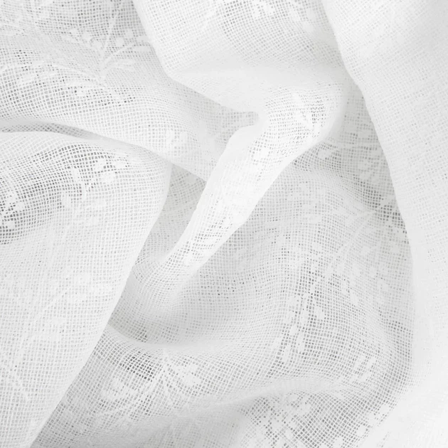 Firanka Homla Paola  z wytłaczanym wzorem biała 140 x 250 cm (5906496745713) - obraz 4