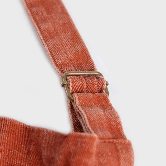 Кухонний фартух Homla Nash джинсовий помаранчевий 60 x 80 см (5906496703492) - зображення 6