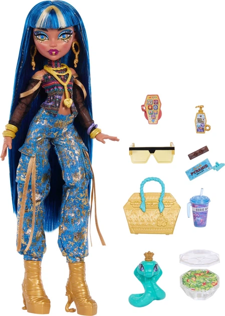 Lalka Monster High Cleo De Nile JHK32 (0194735333592) - obraz 2