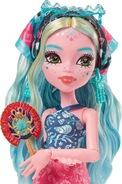 Lalka Monster High Skulltimate Secrets Gore-Geous Oasis Lagoona Blue JDR51 (0194735289004) - obraz 6