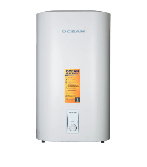 Бойлер OCEAN FLAT BASIC RZB100М EТ+DT 100л сухий тен - изображение 6