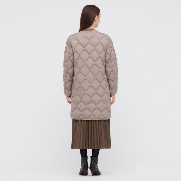 Куртка Uniqlo ULTRA LIGHT DOWN RELAXED розмір 3XL бежева (439708) - Фото 6 Куртка Uniqlo ULTRA LIGHT DOWN RELAXED розмір 3XL бежева (439708) - изображение 6