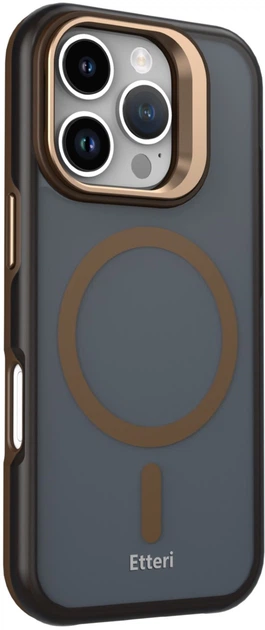 Чохол Etteri Morning Fog для Apple iPhone 16 Pro Brown (5907582342144) - зображення 2