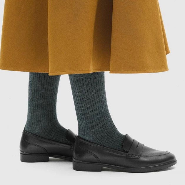 Loafersy damskie skórzane ECCO Dress Classic 15 20980301001 38 Czarne (194891288415) - obraz 2