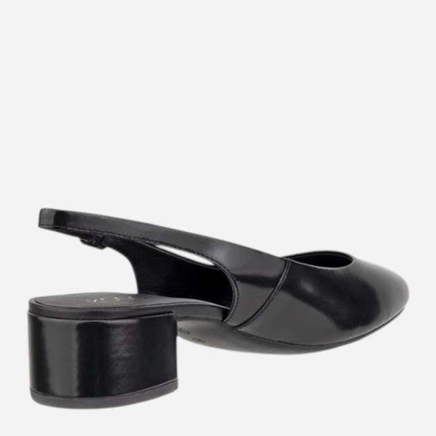 Жіночі слінгбеки шкіряні ECCO Liva 35 25062304001 40 Чорні (194892250237) - зображення 3