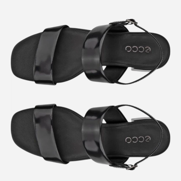 Sandały damskie skórzane ECCO Liva Sandal 35 25030304001 41 Czarne (194892254822) - obraz 5