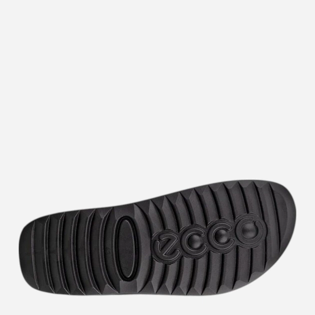 Чоловічі шльопанці шкіряні ECCO Cozmo M 55280401001 41 Чорні (194892150568) - зображення 7