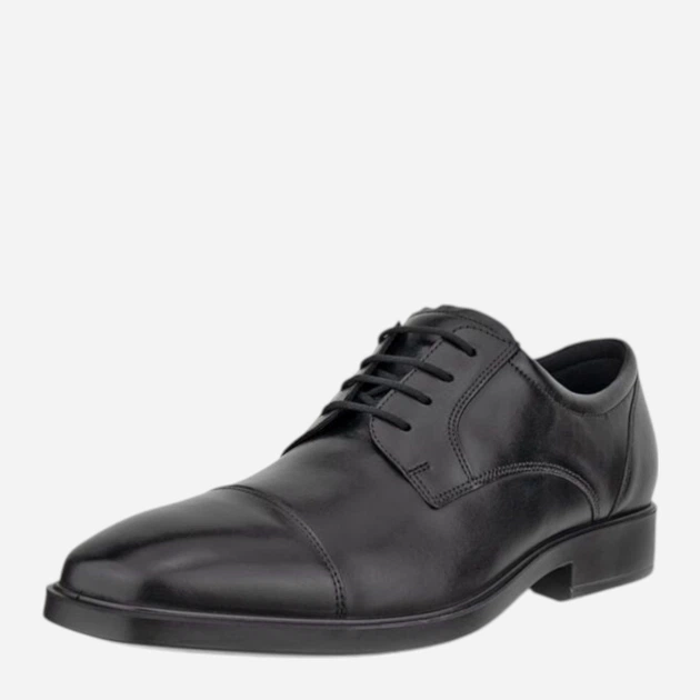 Чоловічі дербі шкіряні ECCO Metropole Milan 52336401001 46 Чорні (194891997799) - зображення 2