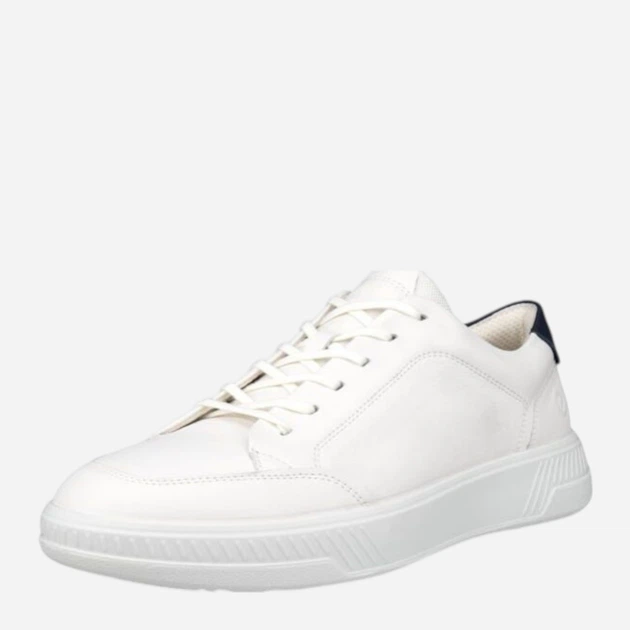 Sneakersy męskie skórzane do kostki ECCO Move M 55160451293 46 Białe (194892038972) - obraz 2