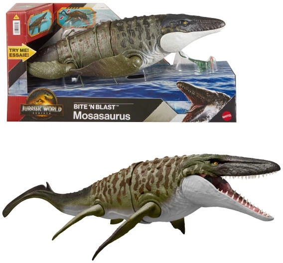 Interaktywny dinozaur Mattel Jurassic World Mososaurus JJP80 (194735340538) - obraz 2