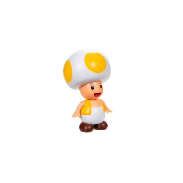 Игровая фигурка Super Mario Желтый Тоад с артикуляцией - Фото 3 Игровая фигурка Super Mario Желтый Тоад с артикуляцией - изображение 3