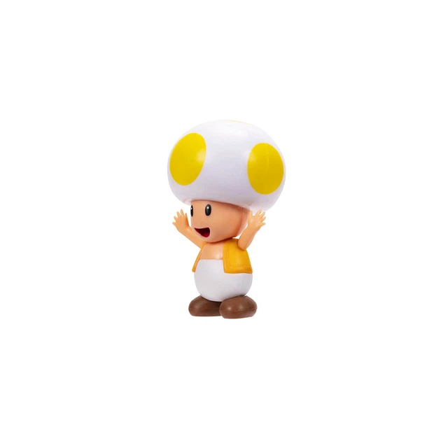 Игровая фигурка Super Mario Желтый Тоад с артикуляцией - Фото 4 Игровая фигурка Super Mario Желтый Тоад с артикуляцией - изображение 4