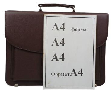 Портфель чоловічий зі штучної шкіри Exclusive, Україна Коричневий - зображення 9