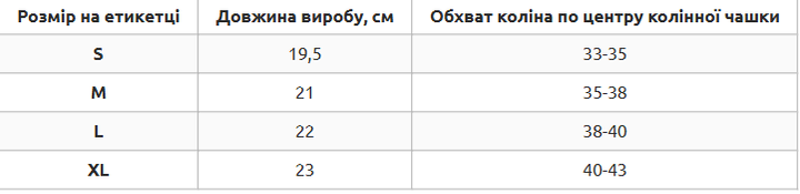 Наколенники для приседа и пауэрлфтинга 2шт размер M Нейлон KNEE SLEEVE EZOUS черный A-06 - изображение 8